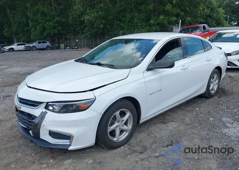 2016 Chevrolet Malibu Ls from USA, damaged, VIN 1G1ZB5ST1GF210886